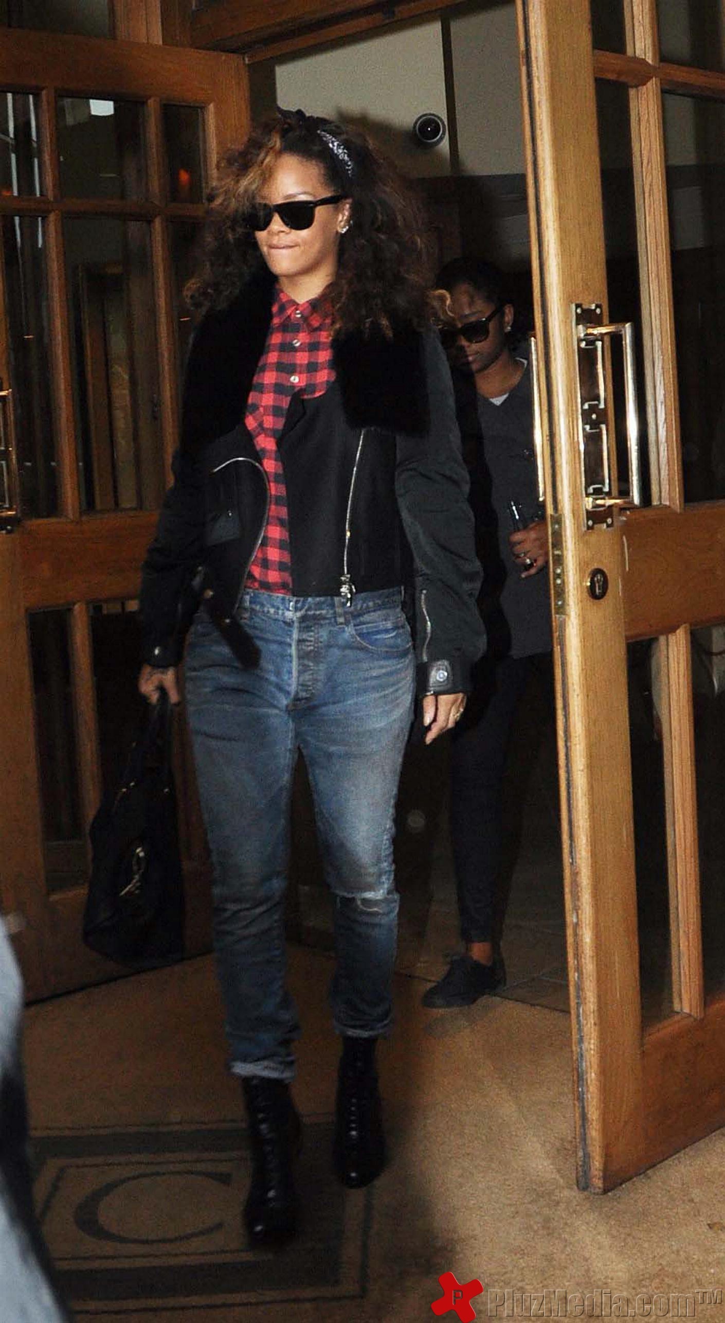 Rihanna is seen departing from the Clarence Hotel after her concert in Belfast | Picture 93757